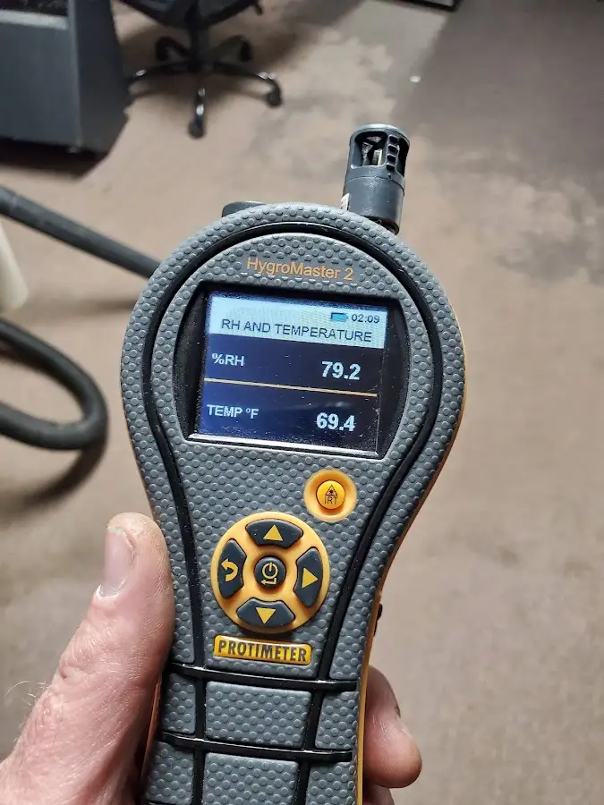 Moisture meter humidity assessment for Fire & Smoke Damage Restoration in Socorro